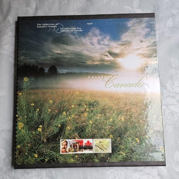 1998 - The Collection of Canada's Stamps Vintage Book - Without Stamps - Picture 1 of 7